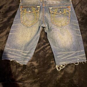 True Religion Jean Shorts